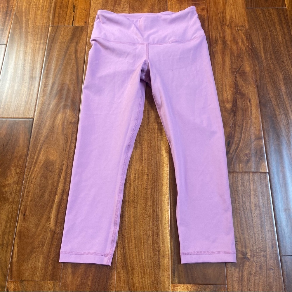 Yoga Licious Light Purple Workout Leggings Women's Size Small